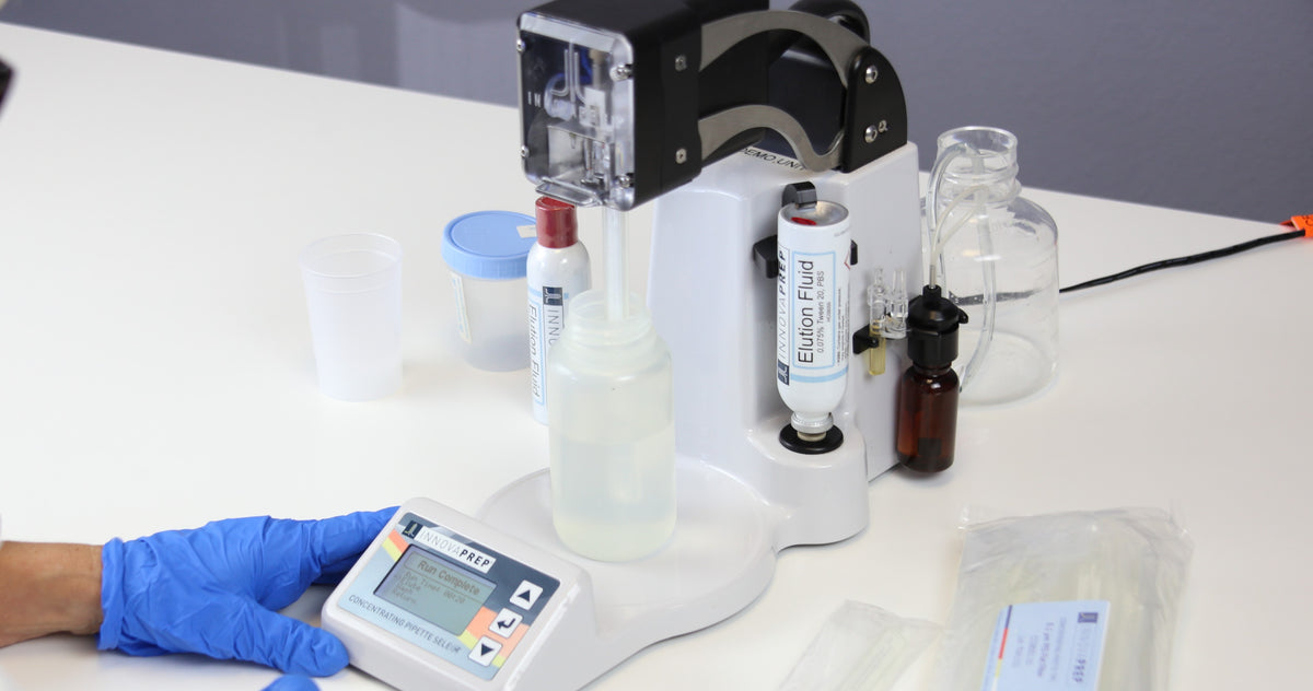 Concentrating Pipette™ Efficiency Data on Six Organisms | InnovaPrep