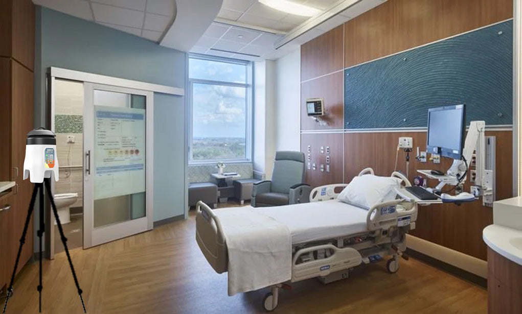 Monitoring the Air of Hospital Environments Reveals Vast Bacterial Species