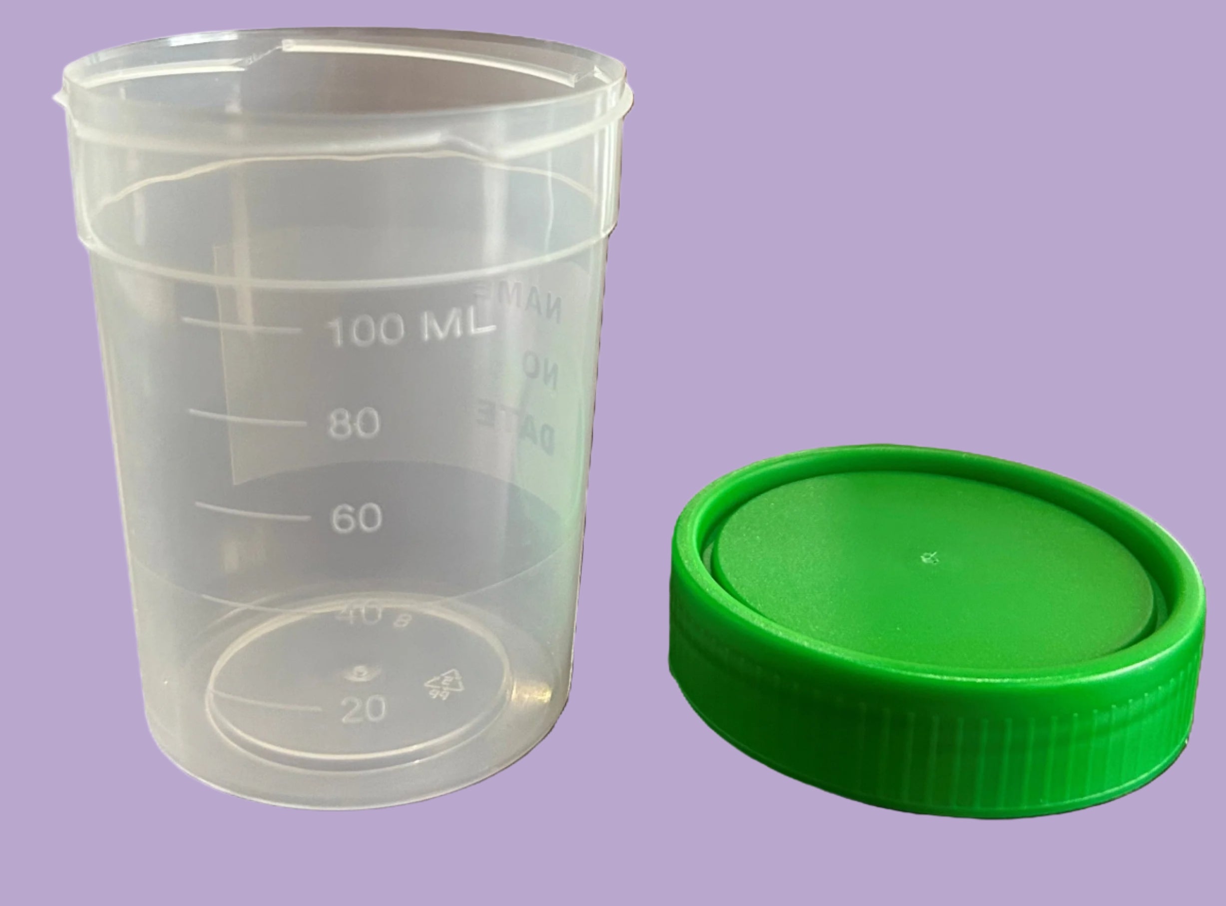 AirPrep™ or FluidPrep™ Sample Cup with Lid