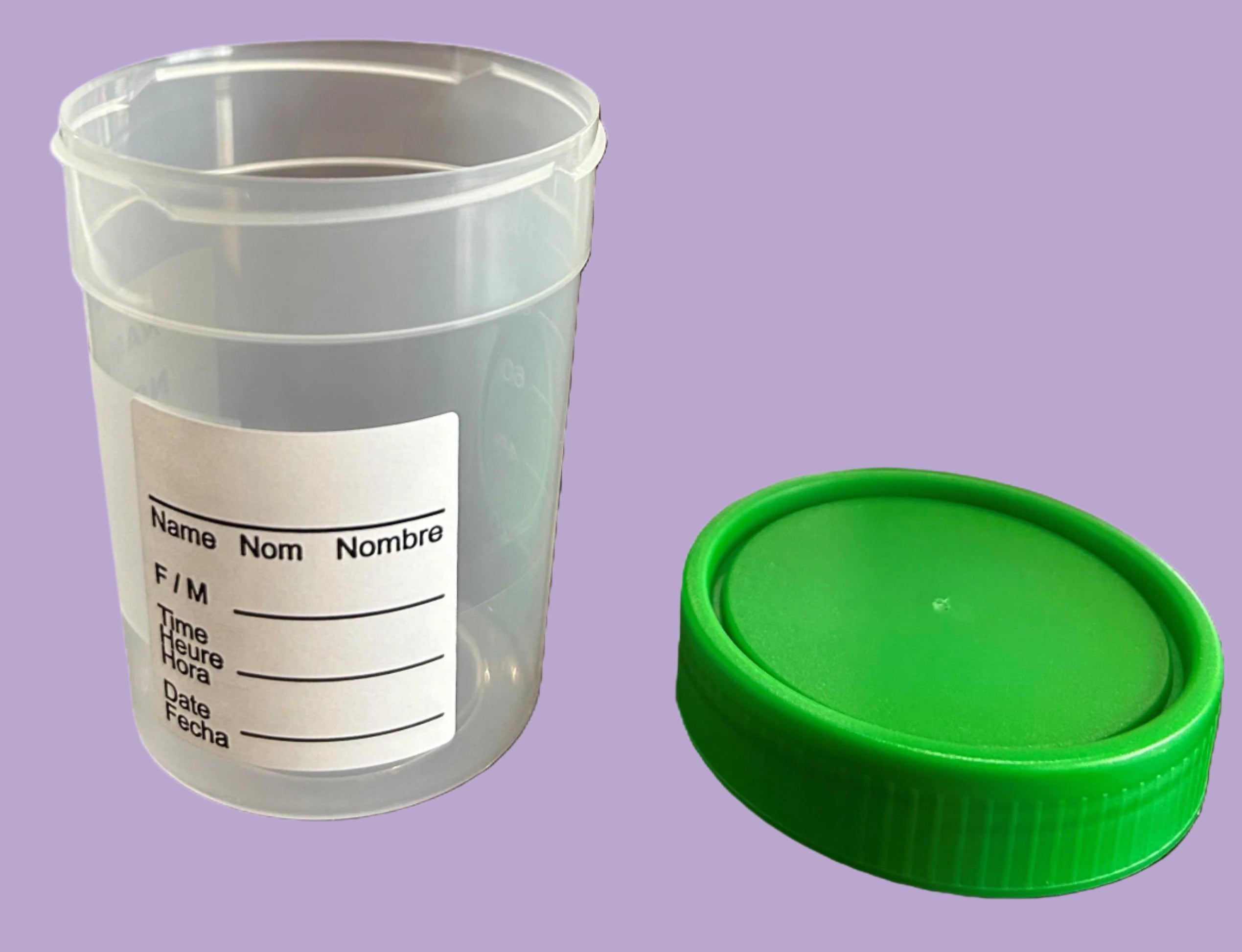 AirPrep™ or FluidPrep™ Sample Cup with Lid