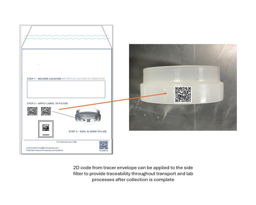 AirPrep™ Filter in Tracer Envelope - ETO Treated